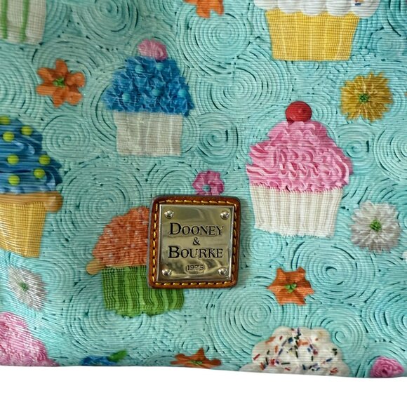 Dooney & Bourke Cupcakes Tote Blue - Picture 3 of 12
